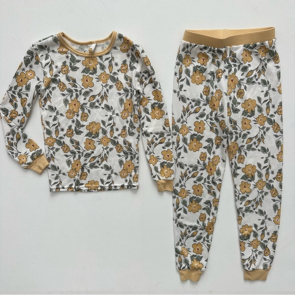 Jessica Simpson Floral Pajama Set Size 6 Girls - Picture 13 of 13